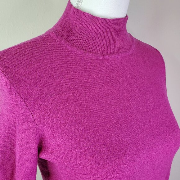 Maison Jules Juniors Pink Raspberry Mockneck Sweater XS - Picture 2 of 10